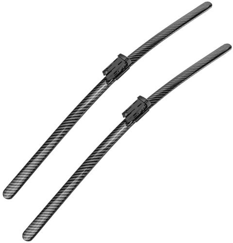 Tergicristalli per Mahindra XUV,Gomma Naturale,Aderente E Silenzioso,Duraturo,Fibra Carbonio Senza Telaio,Installazione Semplice,Lamiera Acciaio Resistente