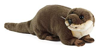 Living Nature Stofftier - Großer Otter (40cm)