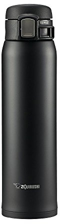 Zojirushi Stainless Steel Non-Stick Vacuum Travel Mug, 600 ml (1 Pint) - Black