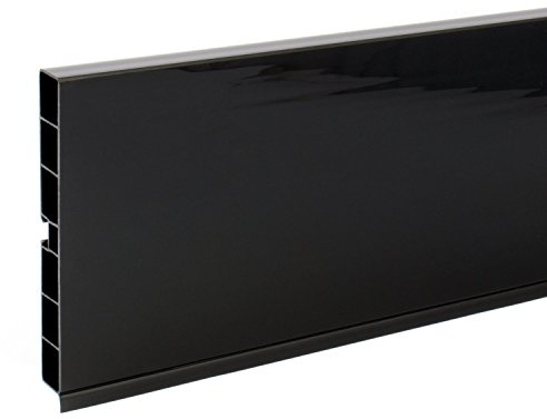 DQ-PP Plinthe en PVC, livrée avec accessoires, 150 mm