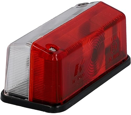 Unitec 10222 Feu d'encombrement, Rouge/Blanc