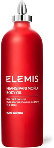 ELEMIS Body Oil – Frangipani Monoi Ultra-Hydrating Massage Oil with Frangipani for Nourishing & Softening Skin