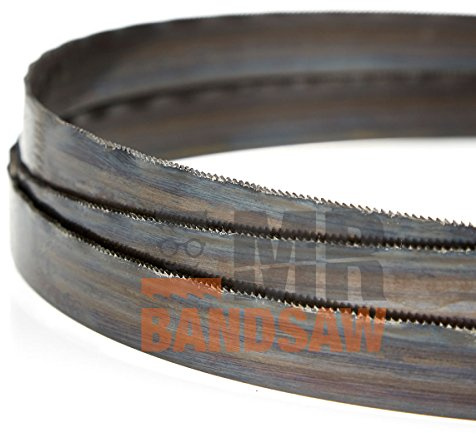 59 1/2 (1511mm) x 1/4 x .014 x 10 Reg Raker Bandsaw Blade