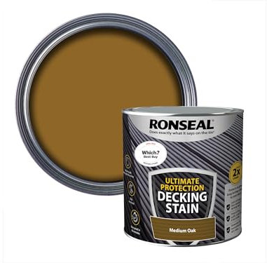 Ultimate Decking Stain 2.5L Medium Oak [39114]