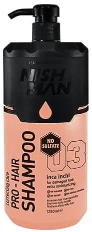 NISHMAN Pro-Hair Shampoo - Inca Inchi 1250ml - Ohne Sulfate
