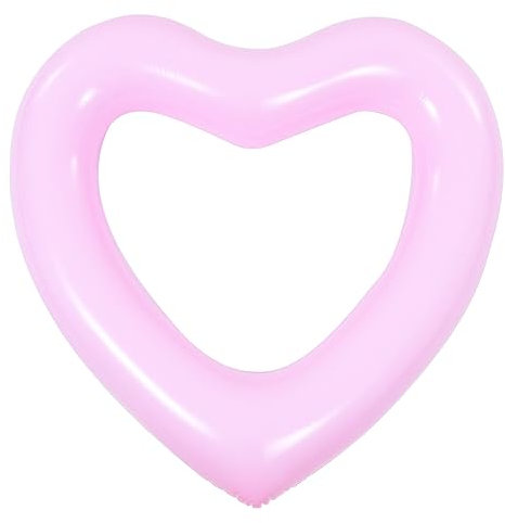 Gatuida Liebe Schwimmring Herzbecken Schwimmt Rohre Aufblasbares Herz Schwimmring Herz Pool-Float-liegen Rohr Herz-Pool-Float Poolringe in Herzform Herzen Erwachsener Requisiten Baby PVC