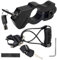 Antivol Moto avec Câble de Rappel 1.5m, Antivol Casque Moto, Verrou de Frein, Alliage Daluminium Verrouillage de Guidon de Frein ou Embrayage