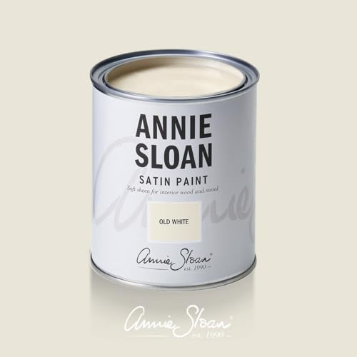 Priory Polishes Annie Sloan Old White Satin Paint 750ml