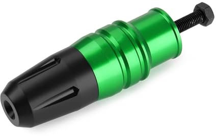 DZNEFYUP Motorrad Sturzpads Auspuffschieber Crash Protector Für Z1000 SX Z900 RS Z800 Z750 ZX10R ZX6R Z250(GRÜN)
