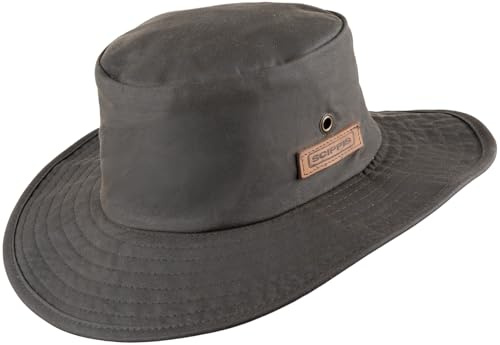 SCIPPIS Oilskin Jack Hut braun Gr. S