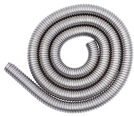 Gadpiparty 3m Cable Sleeve Organizer Aus Edelstahl Flexibles Kabelschutzrohr Für Büro Und Zuhause Lange Spiralschlauch-hülse Zur Kabelorganisation Und Sicherung