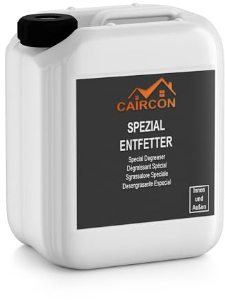 CAIRCON Entfetter Reiniger Fettlöser – Universal, lösemittelfrei & effektiv | Für Fliesen, Küche, Garage & Fahrrad – 5L