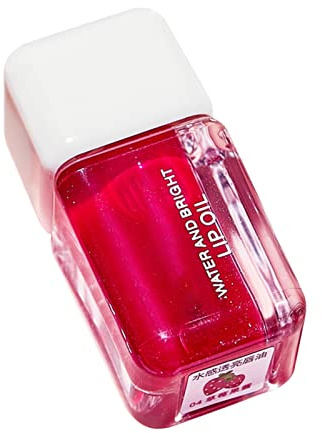 Hochglanz Lippenpflege Gel mit Vitamin E Hagebuttenöl für voluminöse Lippen feuchtigkeitsspendende Formel für geschmeidige Lippenpflege (D, One Size)