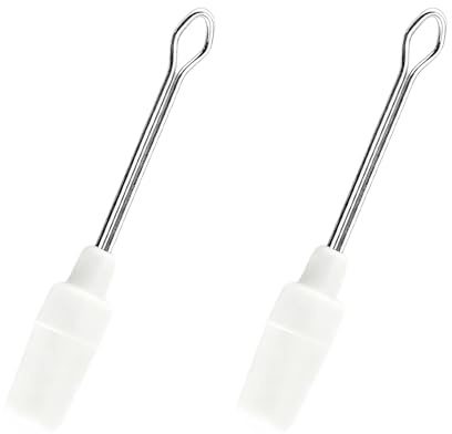 Ohrenreiniger 2er Set,Ohrreiniger für Erwachsene Mensch Ear Cleaner Ohr Ohrenlöffel Entferner Earwax Remover Wax Removal Ohren Entfernen Reinigen Wiederverwendbar Ohrenputzer Reinigung Ohrenschmalz