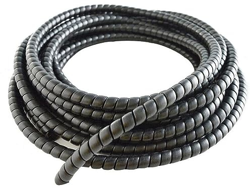 Organizzatore a spirale per cavi Tubo avvolgente, Manicotto protettivo for avvolgicavo a spirale - Tubo in PP da 8 mm/12 mm for cavi di bici, PC, TV(8mm)