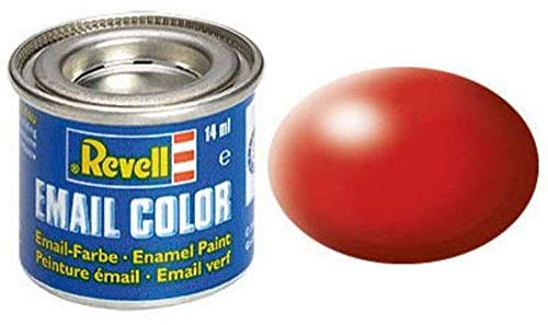Revell Emaille-Farbe, 14 ml, feuriges Rot, seidiges Finish