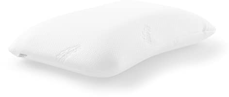 TEMPUR Symphony Schlafkissen Memory Foam, ergonomisches Nackenstützkissen für Rücken- und Seitenschläfer, Liegefühl fest, M (63 x 43 x 12.5 cm), Weiß