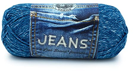 Lion Brand Yarn 505 – 109 Jeans Filato, Stonewash