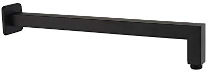 Brausearm Montagearm 2605B in Schwarz - 42 cm