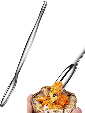 huiba 2 gabeln - -Cracker - Tragbare Meeresfrüchte-Picks, Krabbengabeln, Schneckengabel, Verkostung, Vorspeisengabeln für Krabbenbeine, spülmaschinenfest