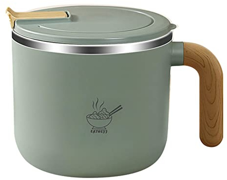 Dirfuny Varmhållningsskål, termoskål med lock, termogryta, isoleringsskål, varm mat, rostfritt stål, | 1,55 liter