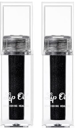 Black Glitter Lip Gloss, Diamond Shimmer Lipstick, Metallic Matte High Pigment Waterproof Long Lasting Lipstain, Sparkling Glossy Liquid Lipstick Lip Gloss for Women