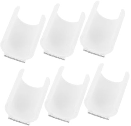 DECOMELODY 6pcs Felt Pads u Shaped Chair Leg Floor Protectors Non-slip Noise Reduction Office Dining Chair Legs Protector