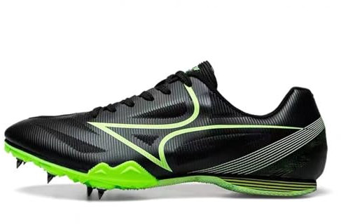 Zapatillas de Atletismo Profesionales con Clavos para Hombre y Mujer, Transpirables, para Carreras, Saltos, Carreras de Velocidad, Carreras de Media Distancia y Triple Salto