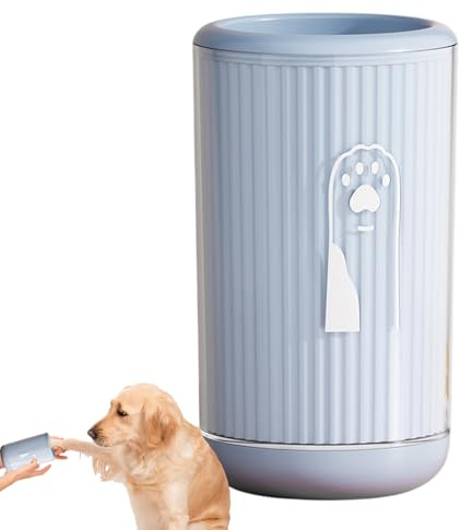 Hundepfotenreiniger, niedlicher Pfotenreiniger, zum Waschen von schlammigen Füßen, tragbar, weiche Reinigungsbürste, Haustierzubehör für mittelgroße Hunde