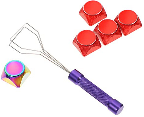 UKCOCO 1set Keycap Metallo Tasti Sostitutivi Per Tastiere Meccaniche Con Estrattore Design Anodizzato e Elettroplaccato Per Personalizzare La Tua Esperienza Di Digitazione