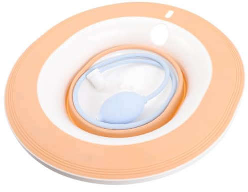Yardenfun Sitzbadewanne und Kunststoff mit Rutschfestem Design Einfacher Reinigung für Wochenbettpflege Hämorrhoidenbehandlung bei Frauen