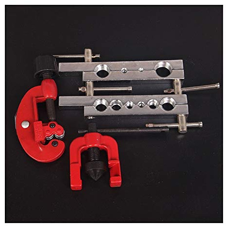 Air Conditioning Flaring Tools, 4 Piece Metric Reamer Set (Chrome Plated),High Durability