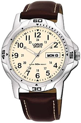 Lorus RXN49BX9 Men's Watch Analogue Leather