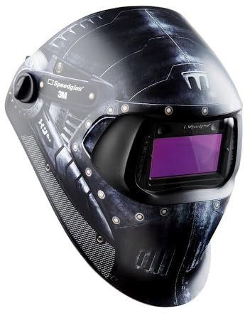 3M 7000144543 Speedglas Welding Helmet 100 Trojan Warrior, with 100V filter