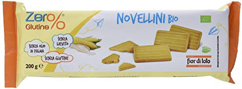 Fior di Loto Zer%glutine, Novellini mais e riso bio, senza glutine, 200g