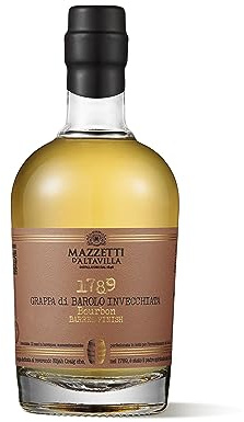 Mazzetti D' Altavilla 1789 Grappa di Barolo Bourbon Cask Finish - 500 ml