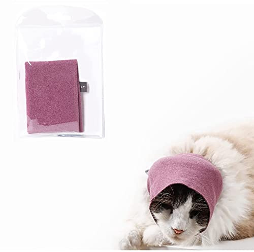 Cache-oreilles pour chien pour soulagement de l'anxiété, capuche apaisante pour chien pour le toilettage et le séchage après le bain, protecteur d'oreilles pour chats et chiens (Petit)