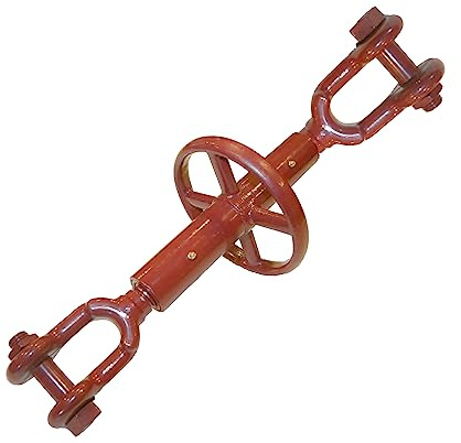 Baler Type Load Binder Jaw Jaw Waste Management Container Recycling | 10 Diameter Wheel Handle | 28,000 lbs Working Load, 84,000 lbs MAX Capacity | Professional Quality & Use