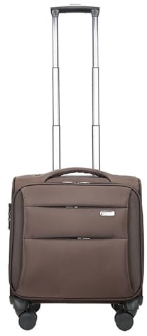 GOTYKE Laptop Trolley Business mit Vorhängeschloss, Rolling Laptop Case mit Rädern bis zu wasserdichte Laptoptasche Rollkoffer für Reisen/Business/Herren Damen(B,38 * 24 * 46CM)