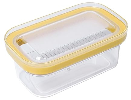 Butter Cutter, Butter Container, Cheese Container, Butter Box | Butter and Cheese Slicing Box, Refrigerated Butter Container with Cutting Net