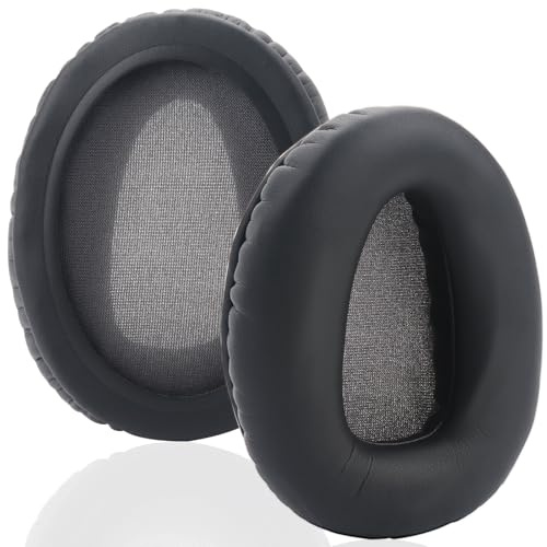 Ear Pads Replacement Ear Cushions Compatible with Sony WH-CH700N WH-CH710N WH-CH720N, MDR-ZX780 (ZX780DC), MDR-ZX770 (ZX770BN ZX770BT), MDR-10R (10RNC 10RBT) Headset Memory Foam Earpads Earmuffs-Black