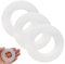 HAMKU 3 Pezzi Ricambi Per Geberit, Guarnizione Cassetta Wc Per Geberit Per Geberit Guarnizione Per Bacinella Ø68X46,3 Guarnizione Campana Sifone,
