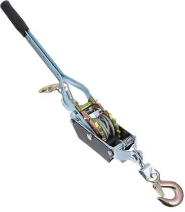 DIYEAH Ratchet Tensioner Reinforced Gears Hand Cable Puller Heavy Duty Power Puller Tree Felling Tool