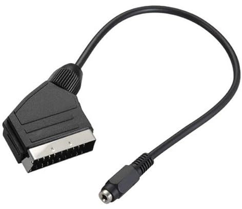 Adaptateur peritel male/jack 3,5 fem. pour casque audio