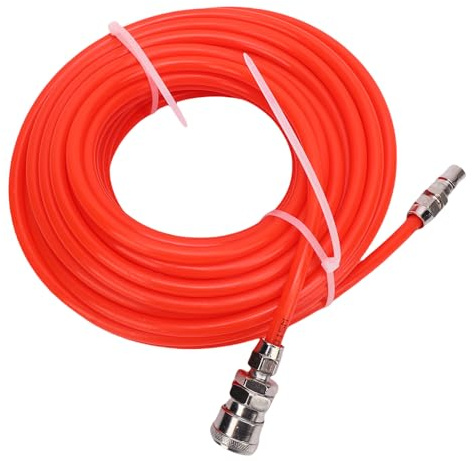 TZOXTLH Manguera de compresor de aire Manguera de aire neumática de alta presión EVA con conector rápido para reemplazo (15 m/49,2 pies)