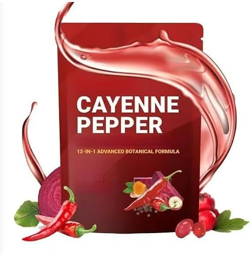 Capsicum Capsules pro, stöder hjärtat, benvens hälsa, druvkärnor, hagtorn och rödbetsextrakt,1pack