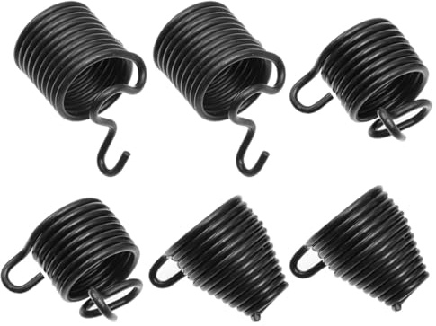 PACKOVE Lot de 6 Ressorts Universels de Retenue pour Burins Pneumatiques Ressorts de Rechange pour Marteaux Pneumatiques 150-250 Mm Accessoires Robustes de Jardinage et Démolition