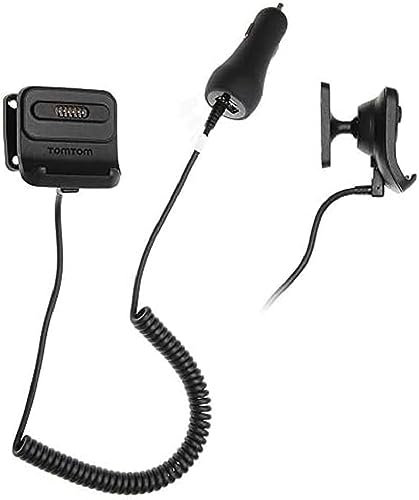 Brodit 907651 Gerätehalter 215942 | Made IN Sweden | mit Ladefunktion für Navigationsgeräte - Tomtom GO 520 New, GO 620, GO 5200, GO 6200, GO Essential und weitere