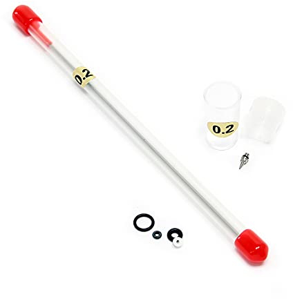 Airbrushpistole 0,2 mm Düse Nadel und O-Ring Spritzpistole Airbrush Pistole
