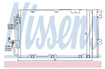 NISSENS 94809 Kondensator, Klimaanlage
